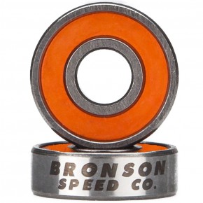 Pack of 8 skate bearings BRONSON SPEED CO' G2  Skateboard Bearings 